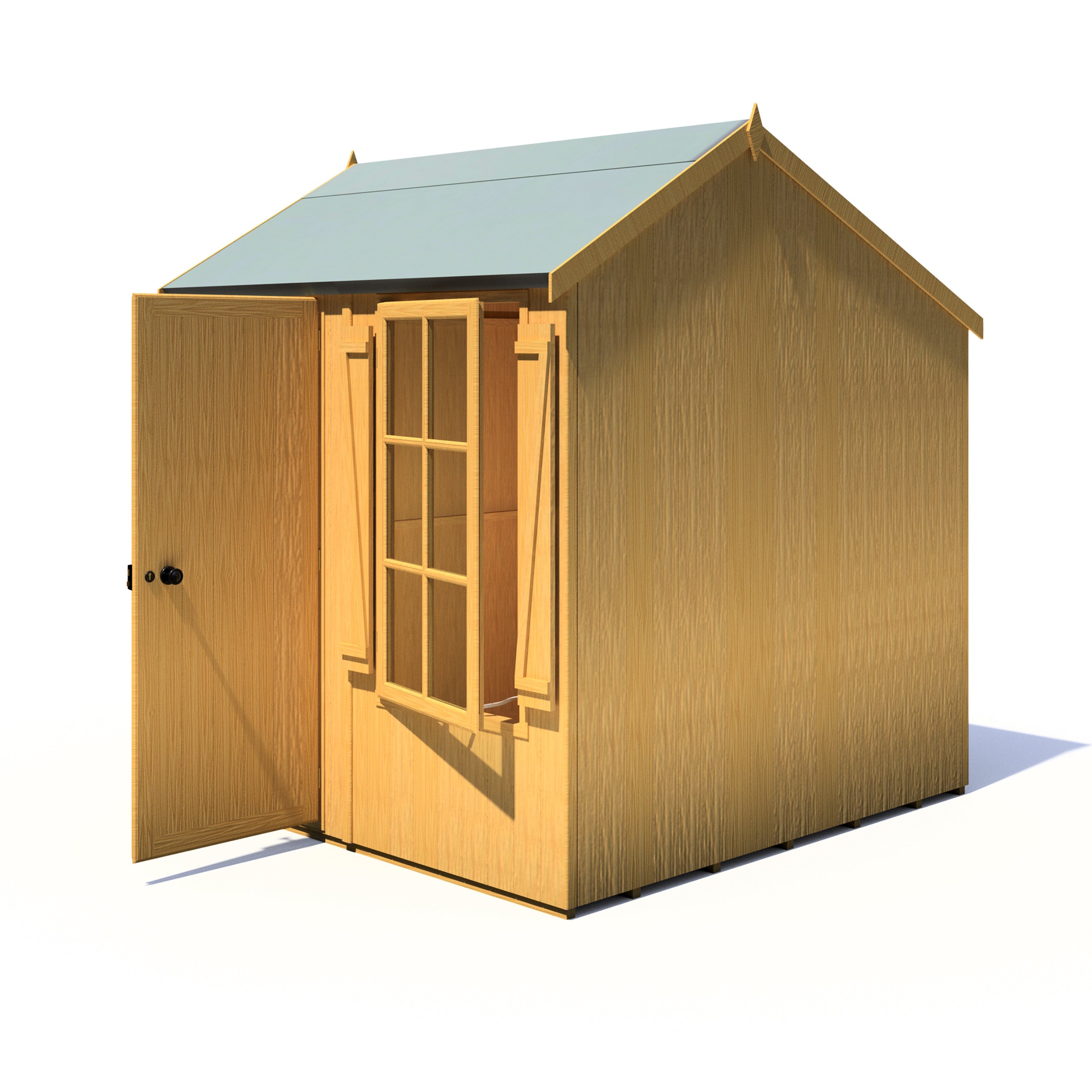 Shire Pressure Treated Holt Apex Garden Shed 7x7