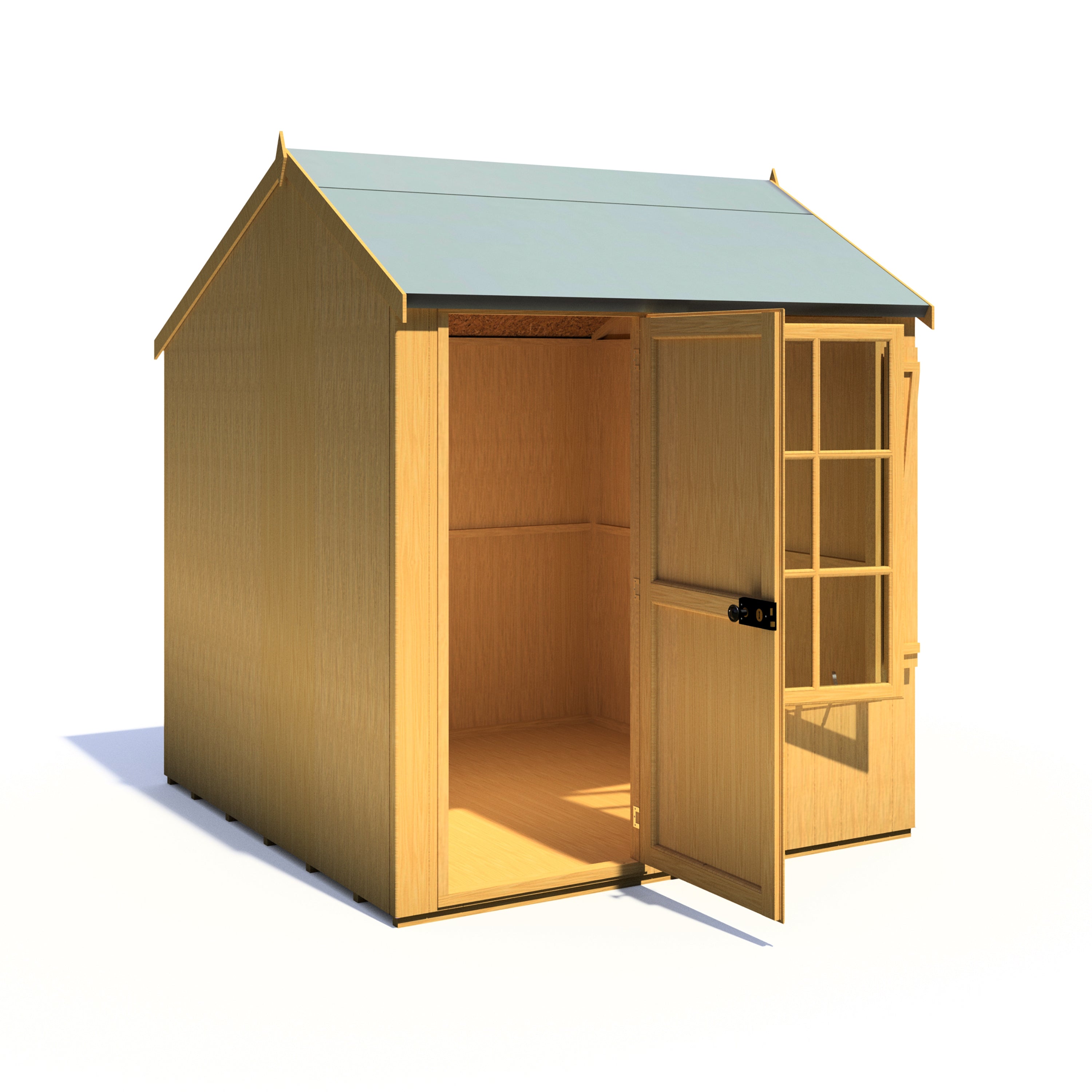 Shire Pressure Treated Holt Apex Garden Shed 7x7