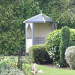 Shire Pressure Treated Honeysuckle Corner Arbour - Garden Retreat - Garden Life Stores. 