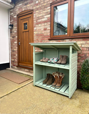 Shire Aveley Double Welly Store 3x2 - Pressure Treated