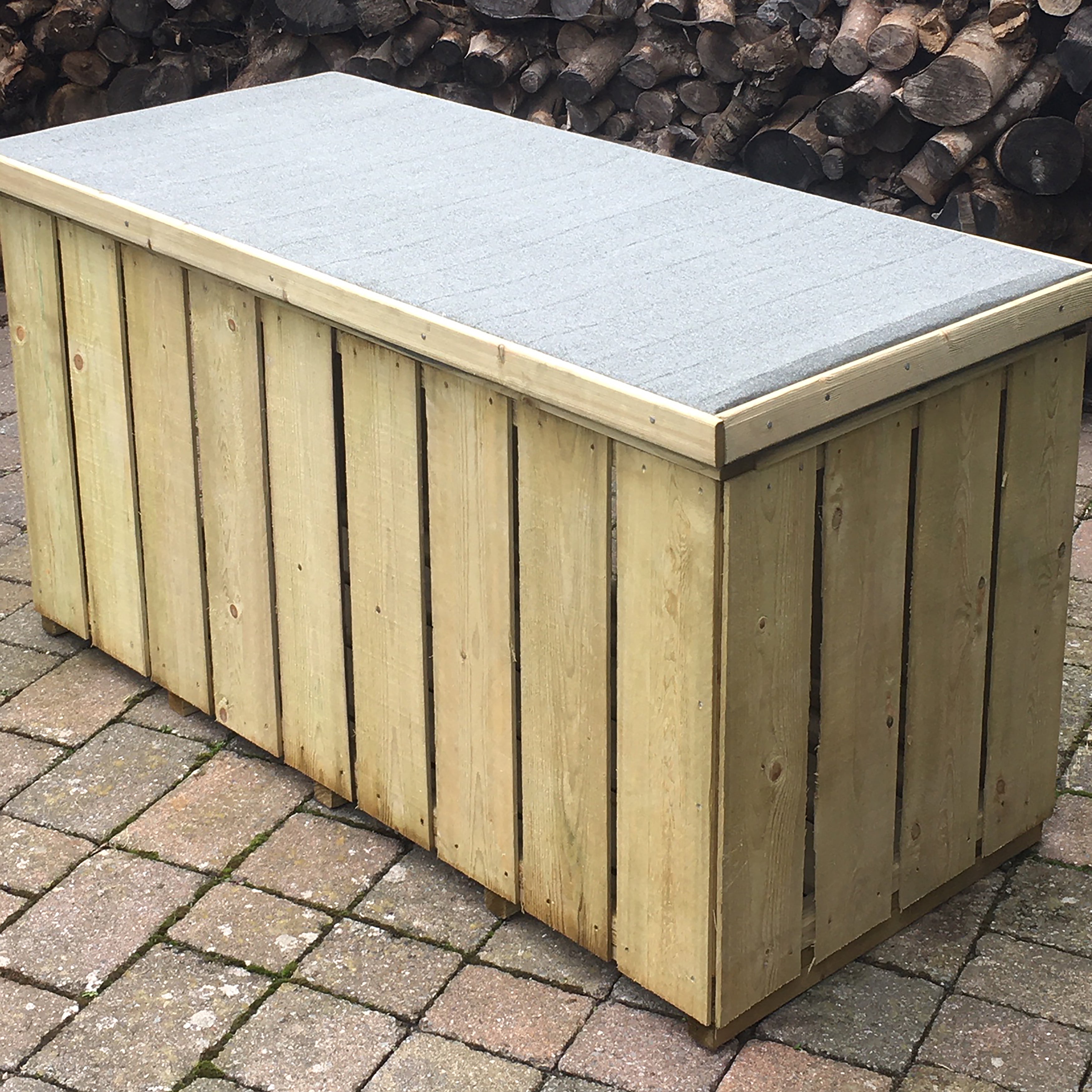 Shire Log Box - Sawn Pressure Treated Timber