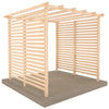 Shire Ivy Pergola Kit 8x8 with Sides - Pressure Treated