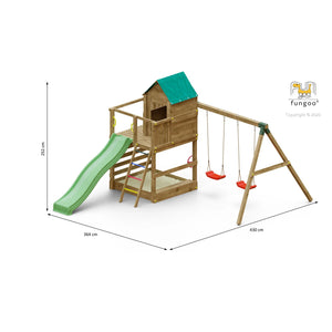 Shire Jarcas Playhouse – Spacious & Exciting Play Space for Kids | Garden Life Stores