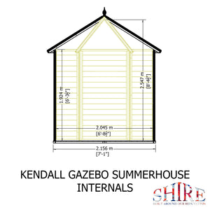 Shire Kendall 6x6 Summerhouse – Compact & Versatile Garden Retreat | Garden Life Stores