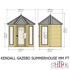 Shire Kendall 6x6 Summerhouse – Compact & Versatile Garden Retreat | Garden Life Stores