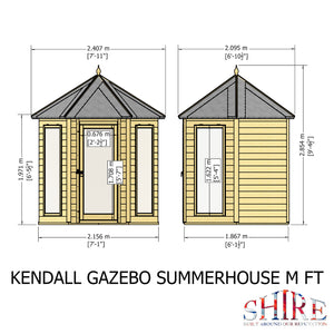 Shire Kendall 6x6 Summerhouse – Compact & Versatile Garden Retreat | Garden Life Stores