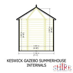 Shire Keswick 6x6 Summerhouse – Compact & Stylish Garden Retreat | Garden Life Stores