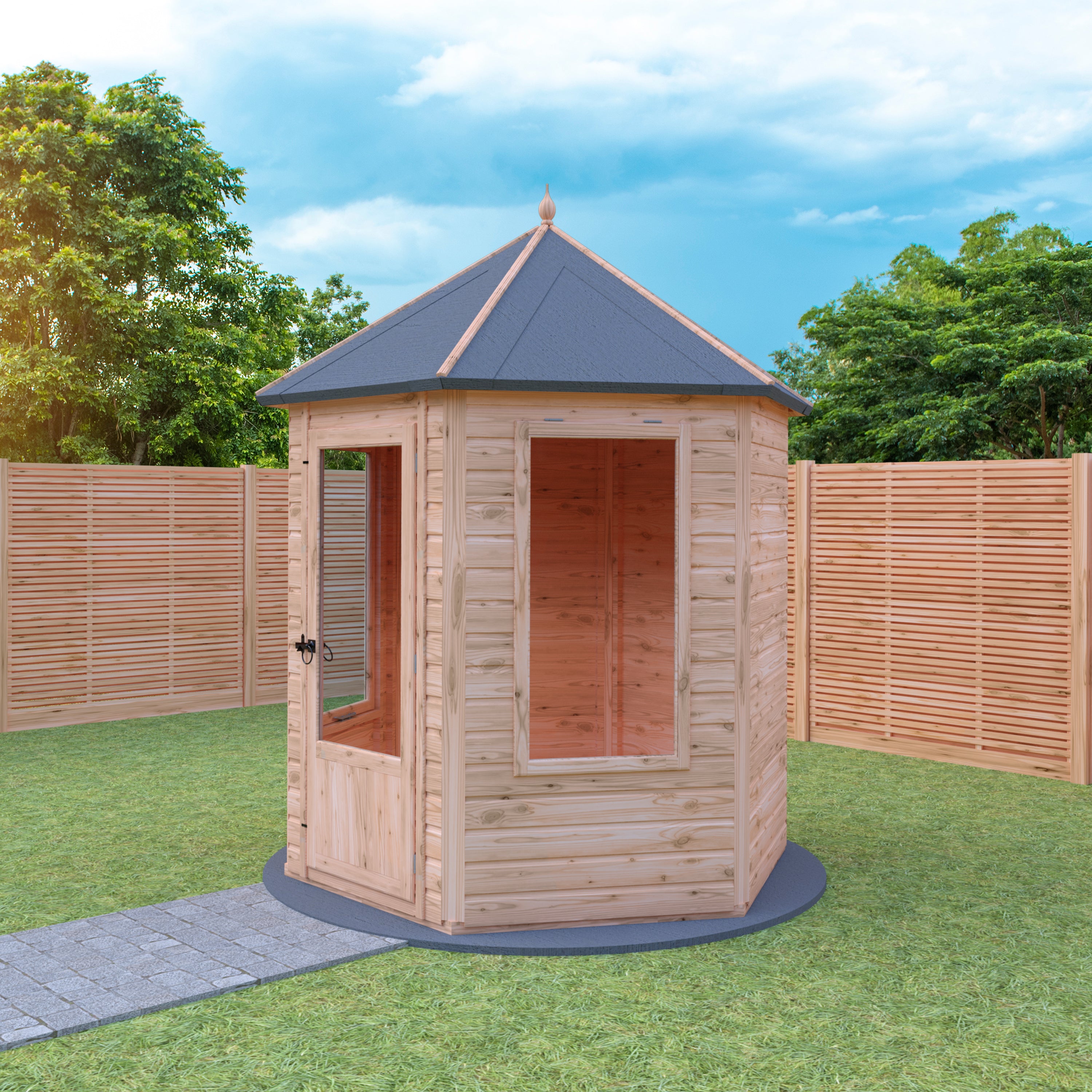 Shire Keswick 6x6 Summerhouse – Compact & Stylish Garden Retreat | Garden Life Stores