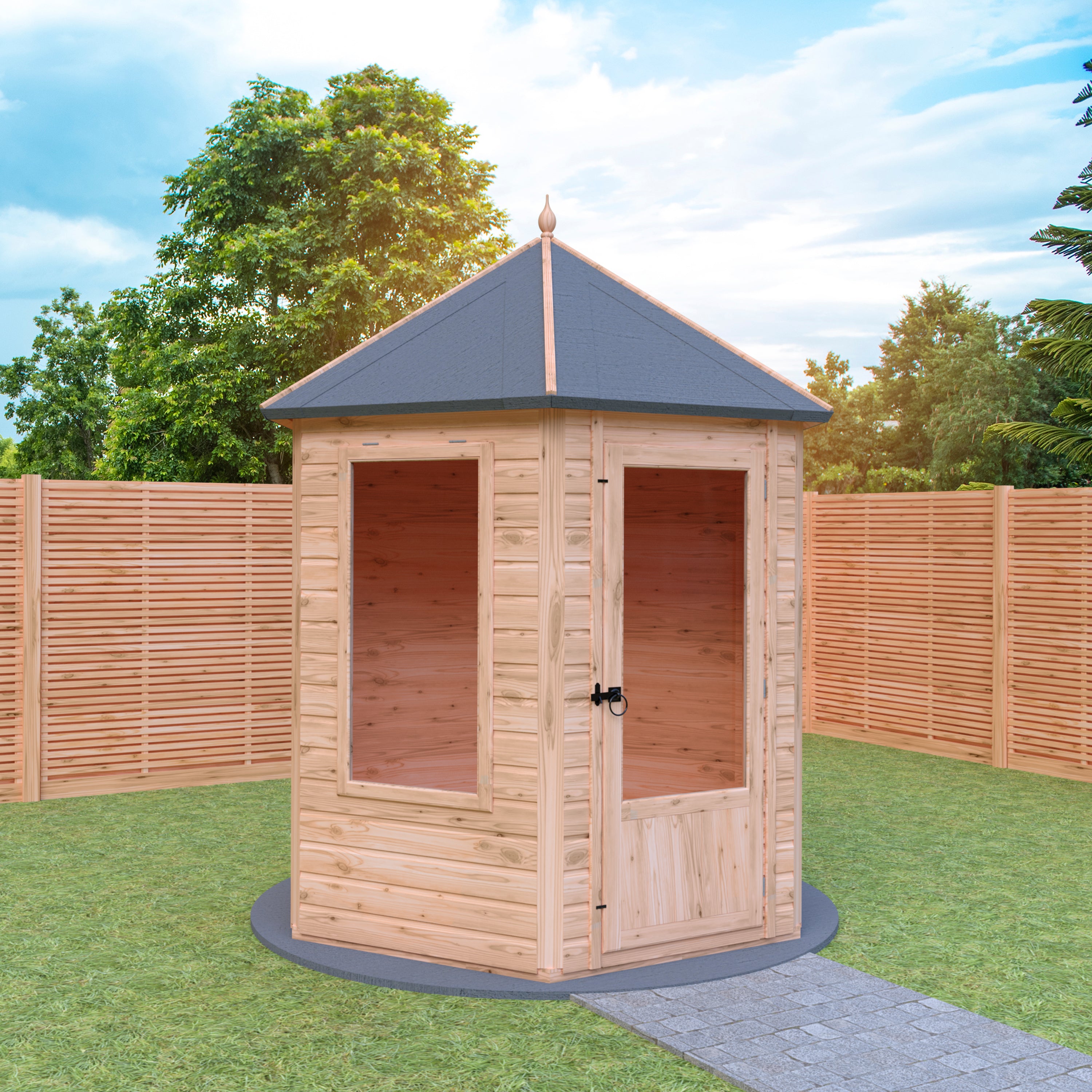 Shire Keswick 6x6 Summerhouse – Compact & Stylish Garden Retreat | Garden Life Stores