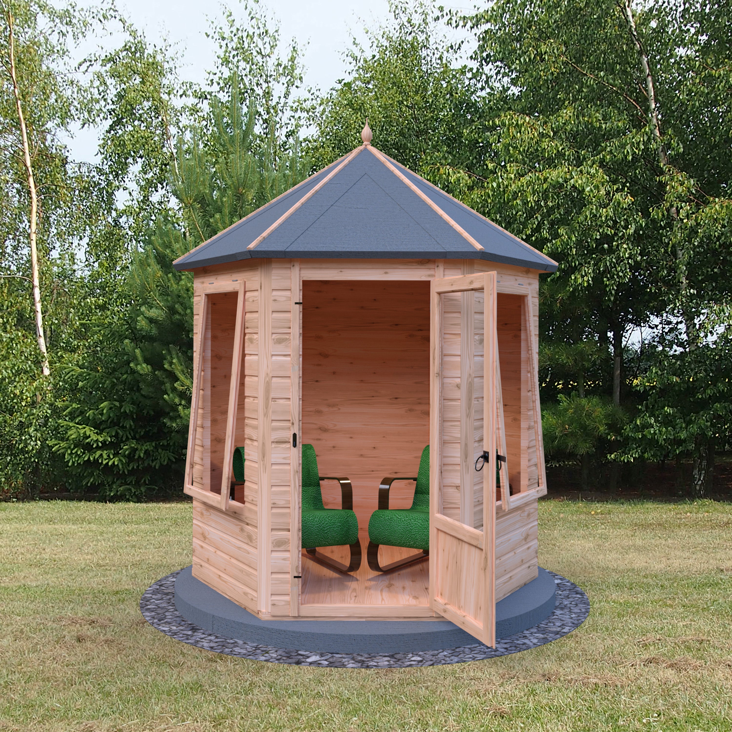 Shire Keswick 6x6 Summerhouse – Compact & Stylish Garden Retreat | Garden Life Stores