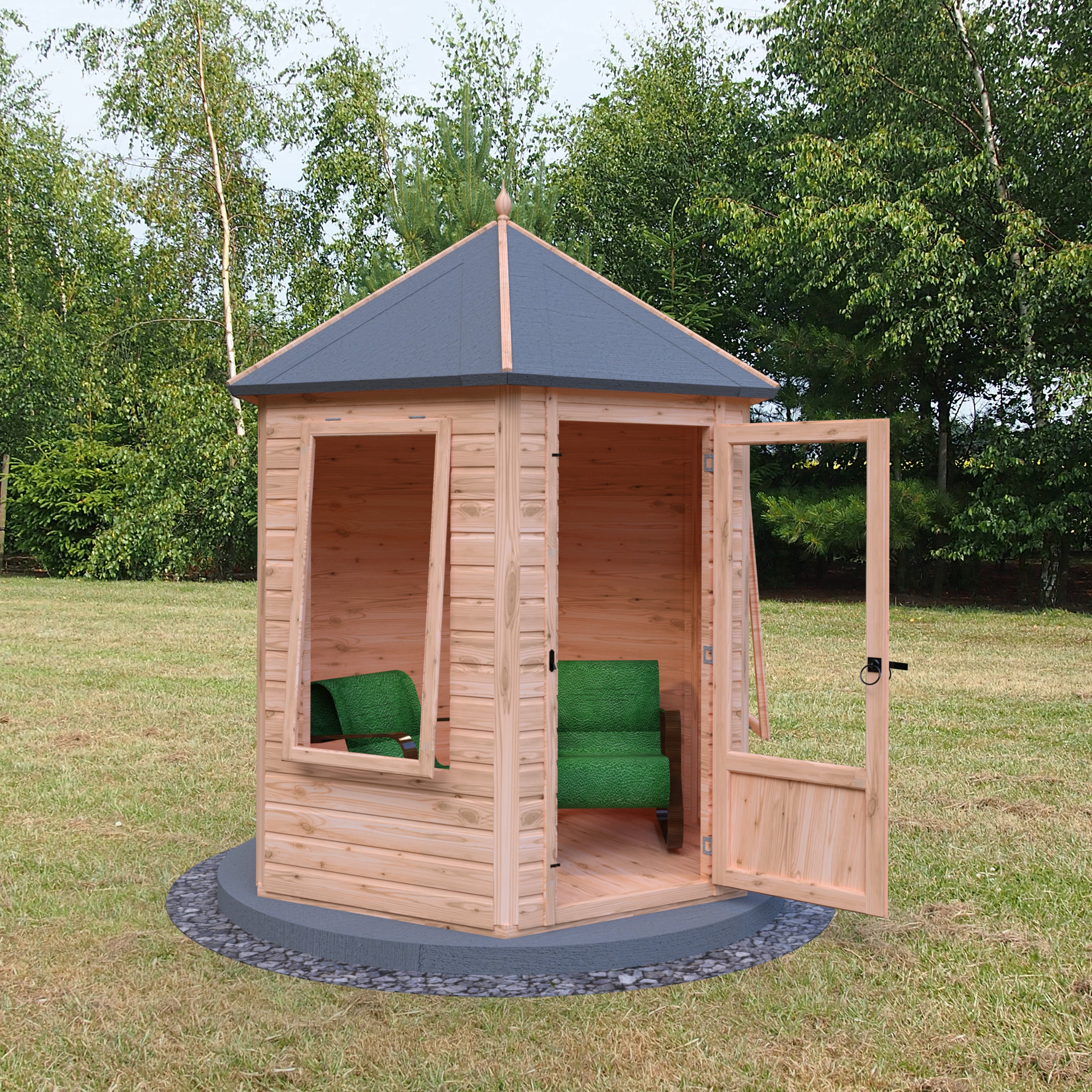 Shire Keswick 6x6 Summerhouse – Compact & Stylish Garden Retreat | Garden Life Stores