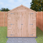 Shire Langley 12x6 Security Shiplap Apex Shed – Double Door | Garden Life Stores