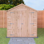 Shire Langley 8x6 Security Shiplap Apex Shed – Double Door | Garden Life Stores