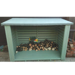 Shire Large Heavy Duty Log Store – Sturdy Wooden Firewood Storage | Garden Life Stores