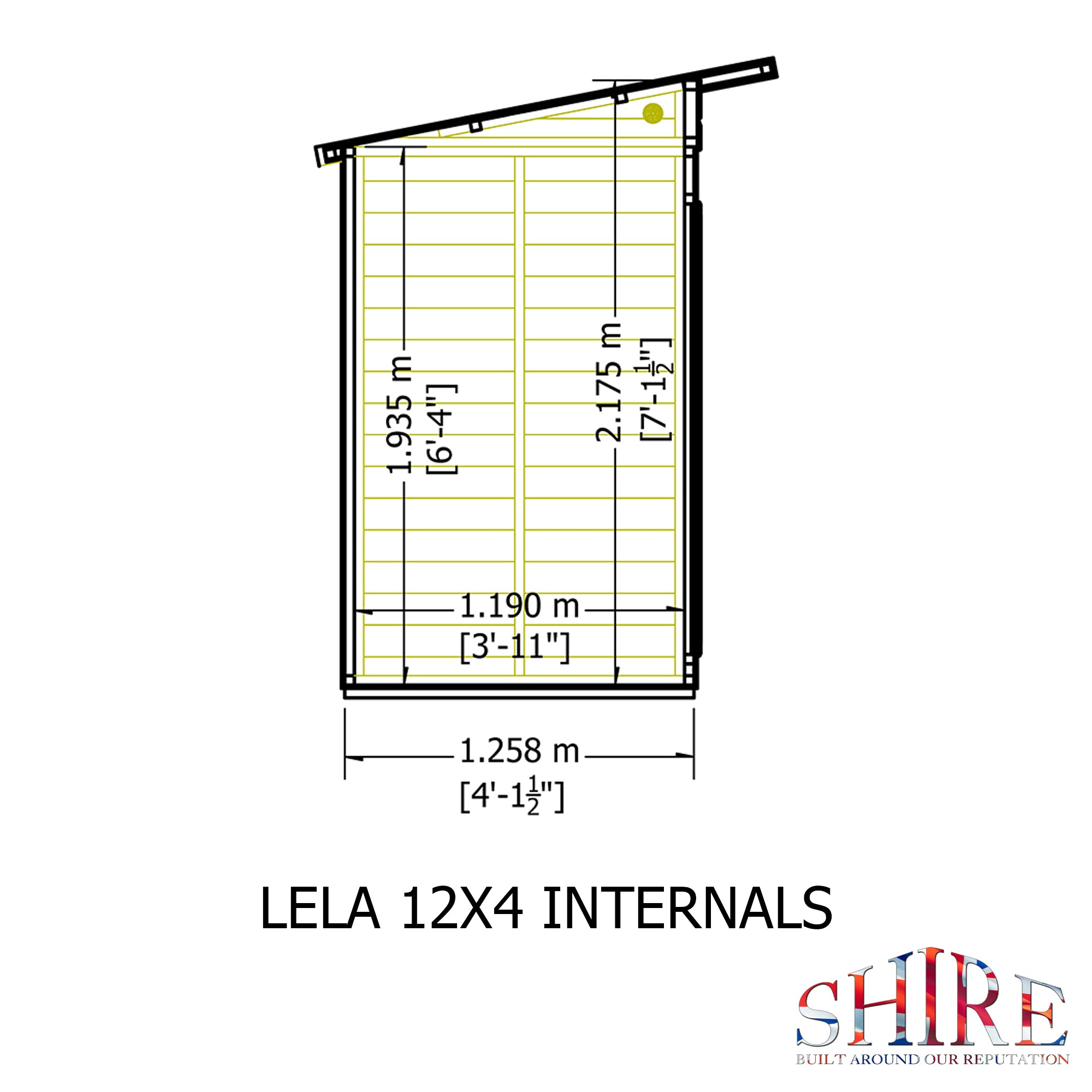 Shire Lela Summerhouse 12x4