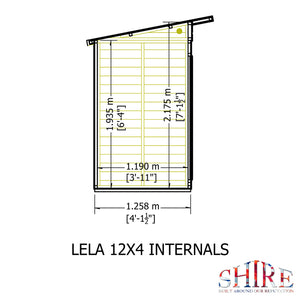 Shire Lela Summerhouse 12x4