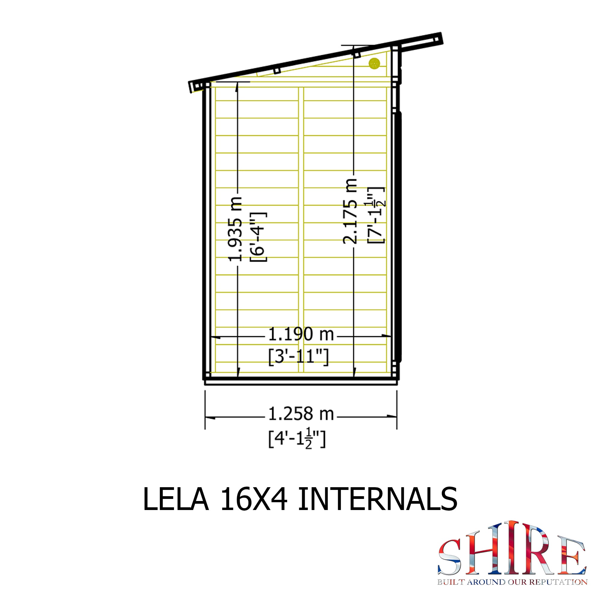 Shire Lela Summerhouse 16x4