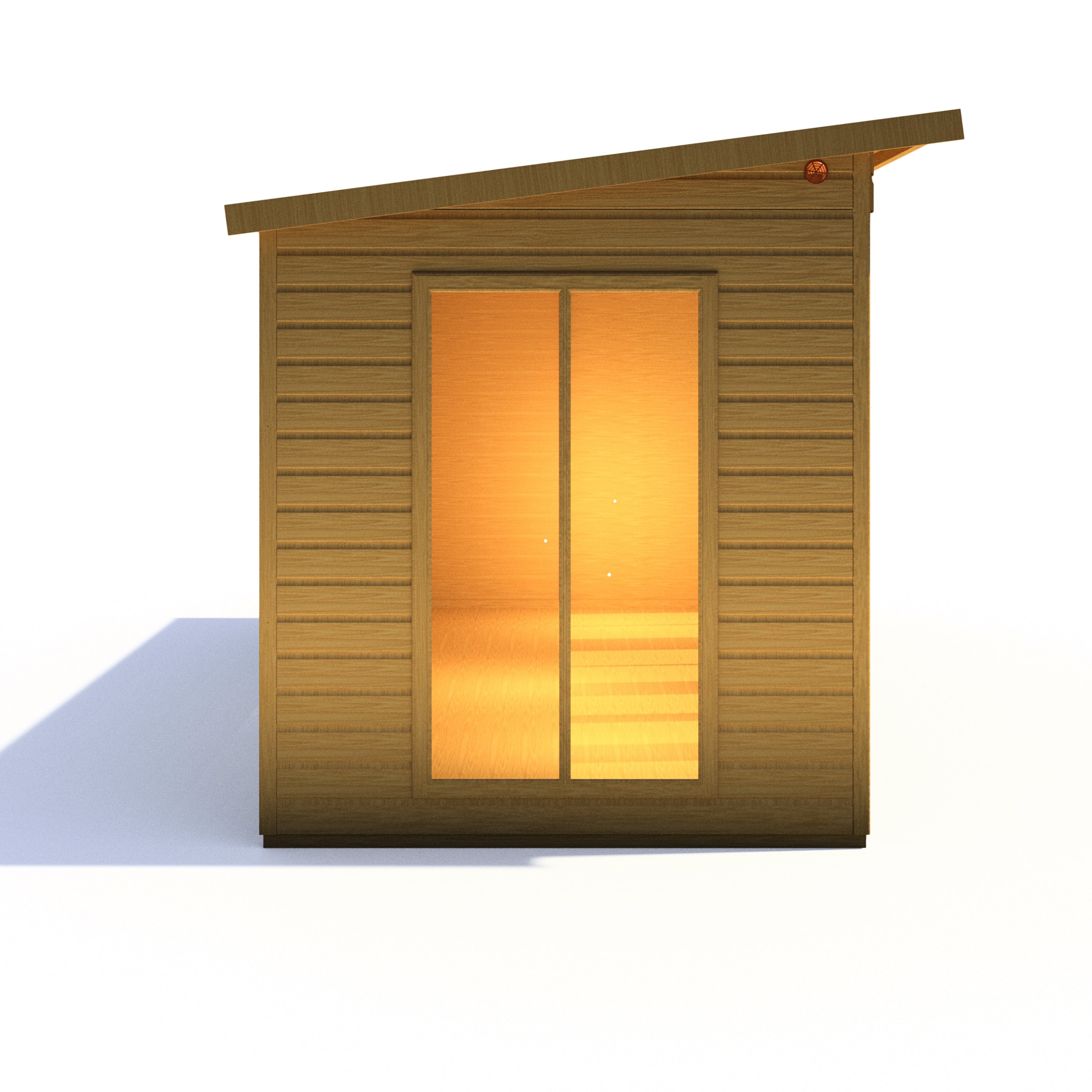 Shire Lela Summerhouse with Storage Shed 16x6