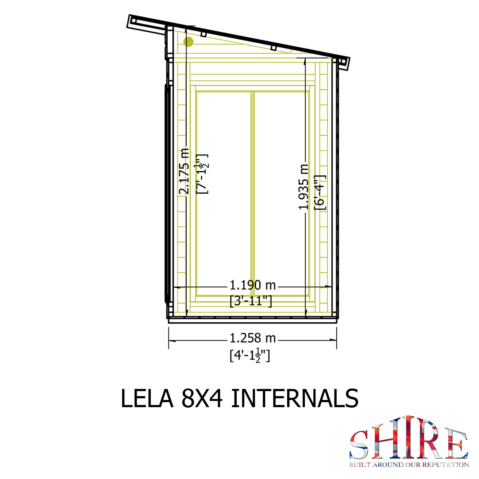 Shire Lela Summerhouse 8x4