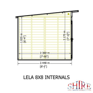 Shire Lela Summerhouse 8x8