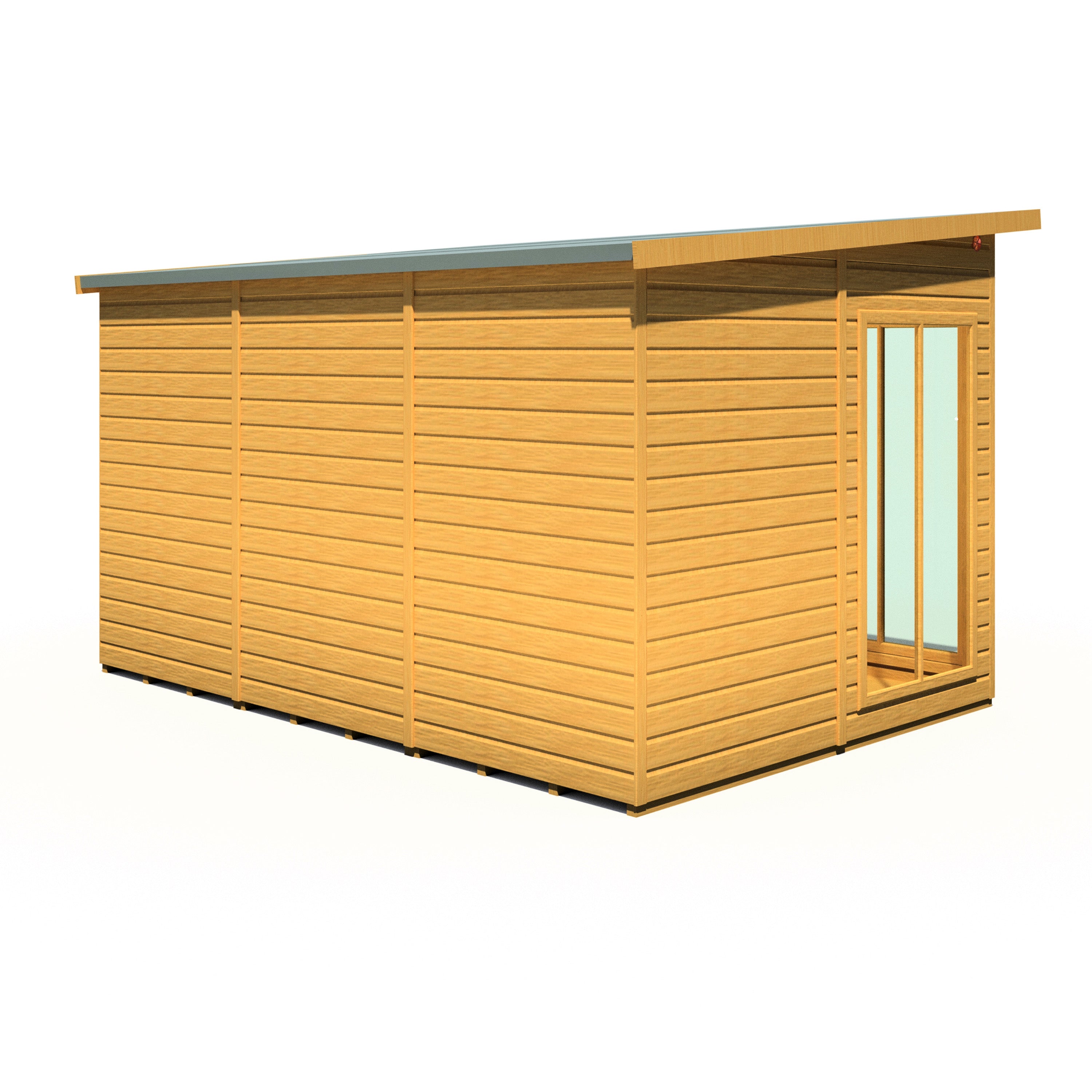 Shire Lela Summerhouse with Storage Shed 12x8