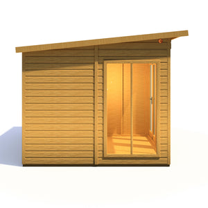 Shire Lela Summerhouse with Storage Shed 12x8