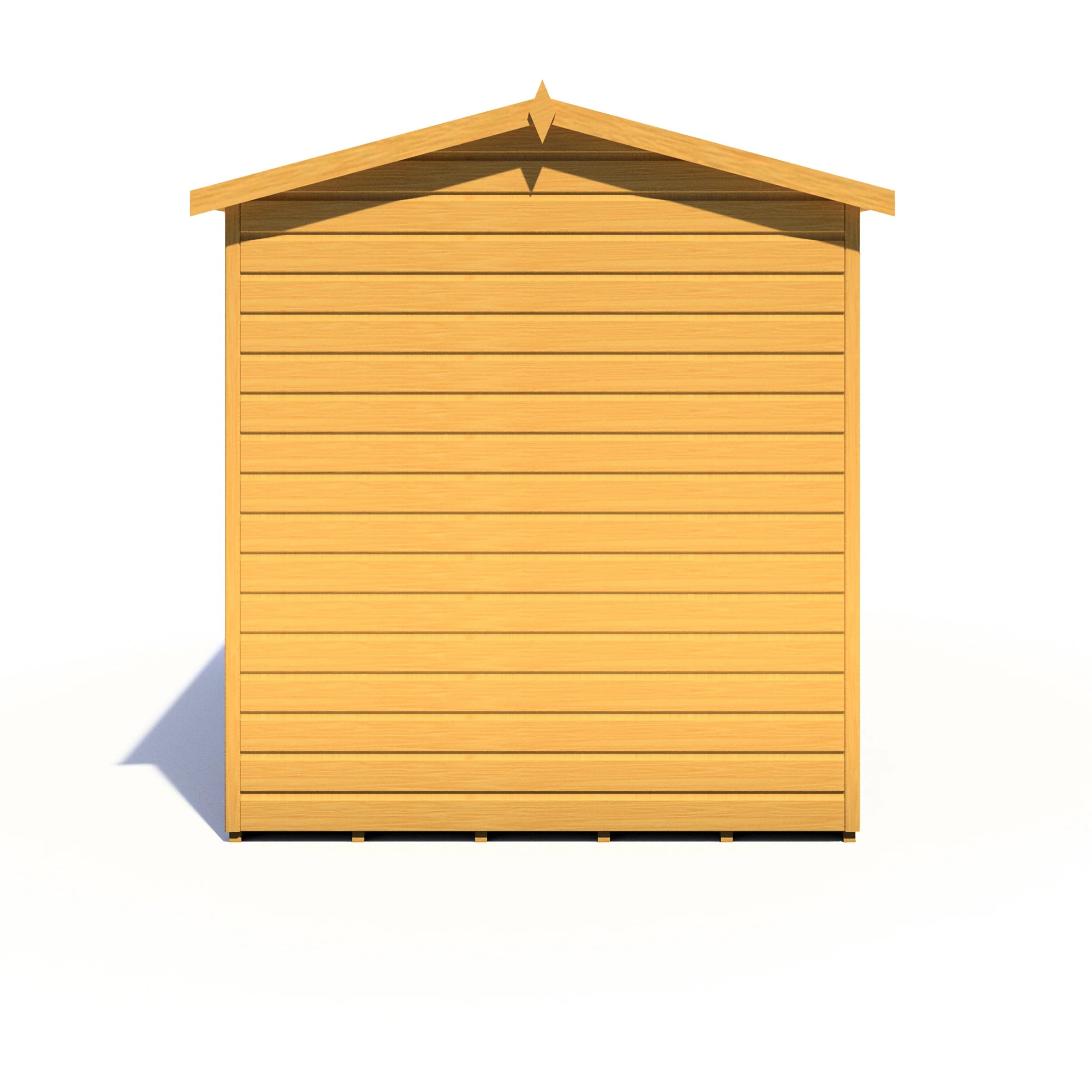 Shire Lewis Reverse Apex Style D Single Door Garden Shed 10x6