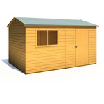 Shire Lewis Reverse Apex Style C Single Door Shed 12x8