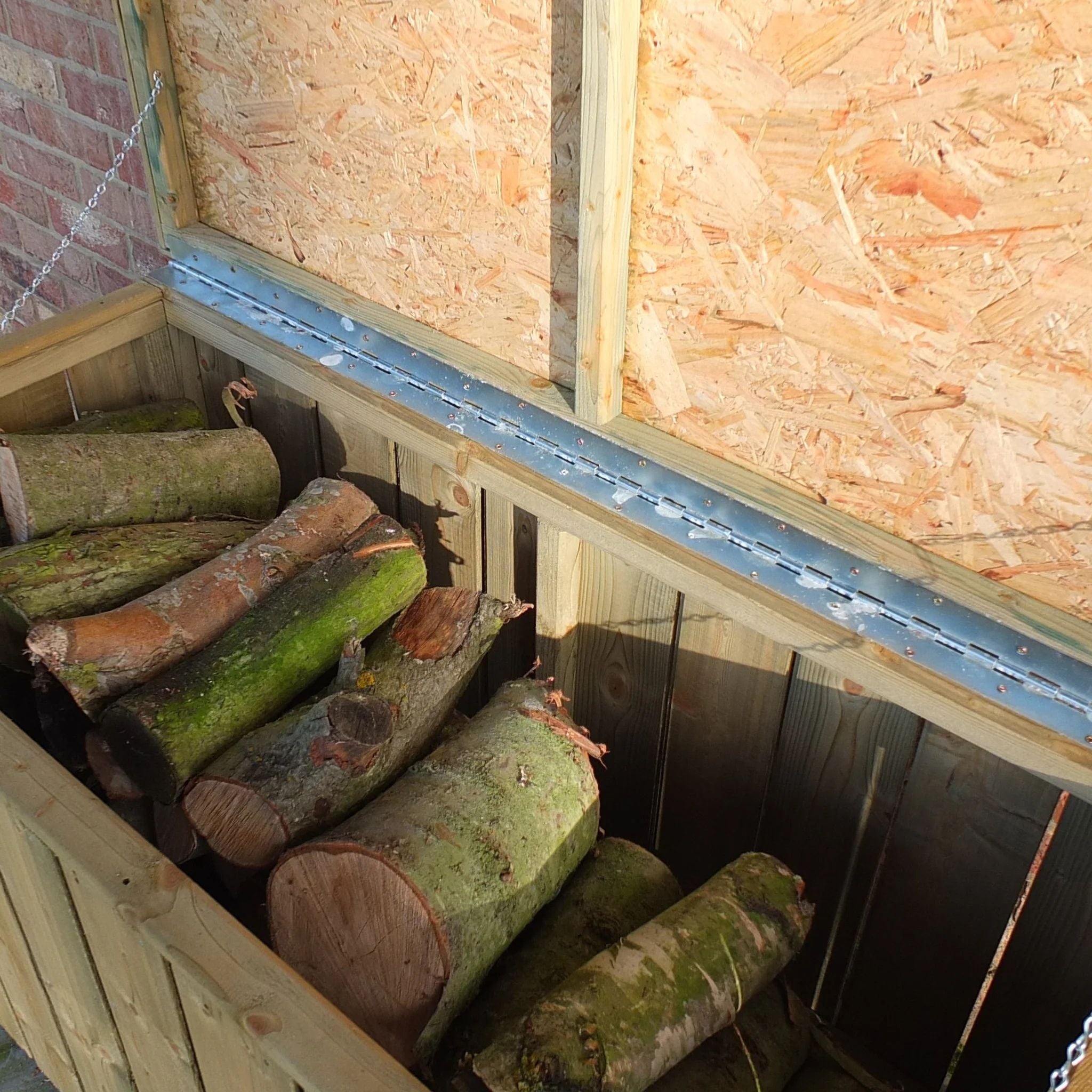 Shire Log Box – Planed Pressure-Treated Timber Firewood Storage | Garden Life Stores