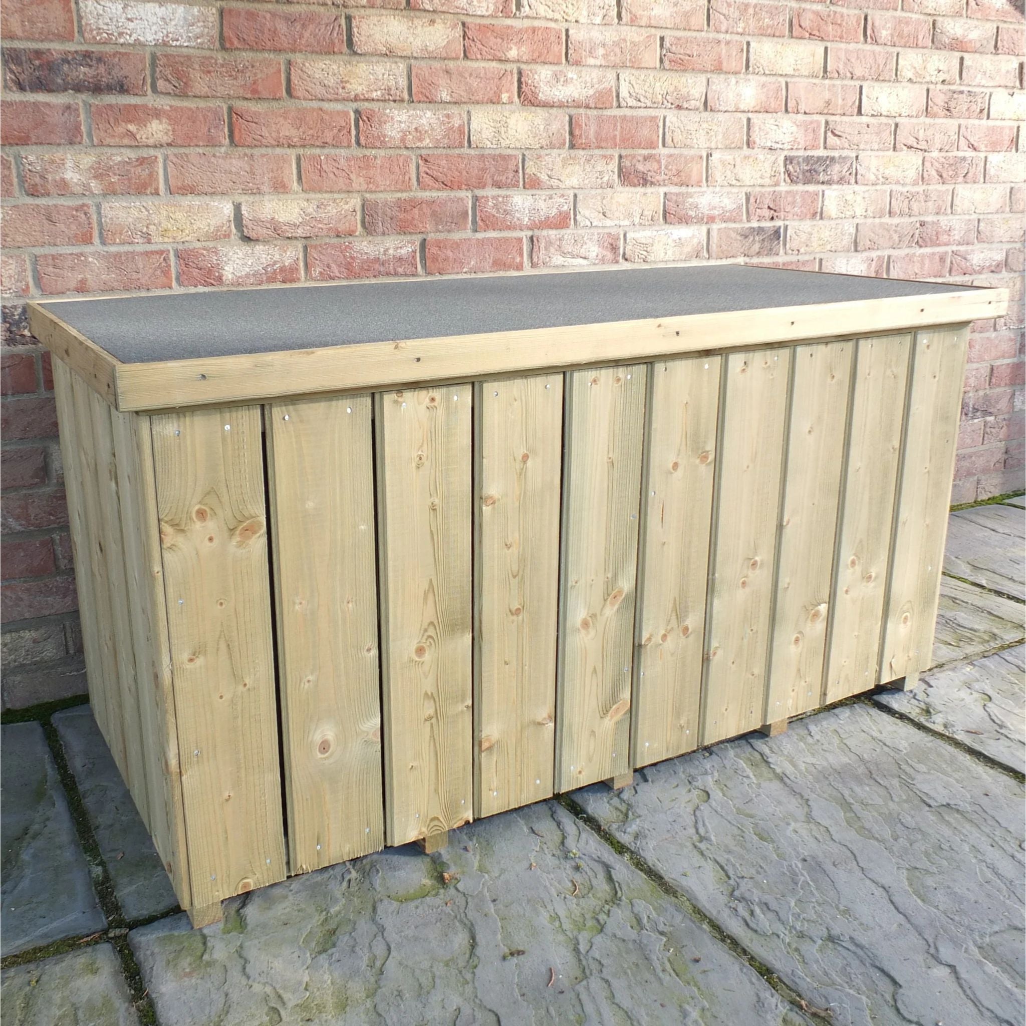 Shire Log Box – Planed Pressure-Treated Timber Firewood Storage | Garden Life Stores