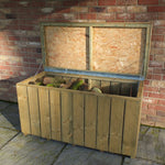 Shire Log Box – Planed Pressure-Treated Timber Firewood Storage | Garden Life Stores