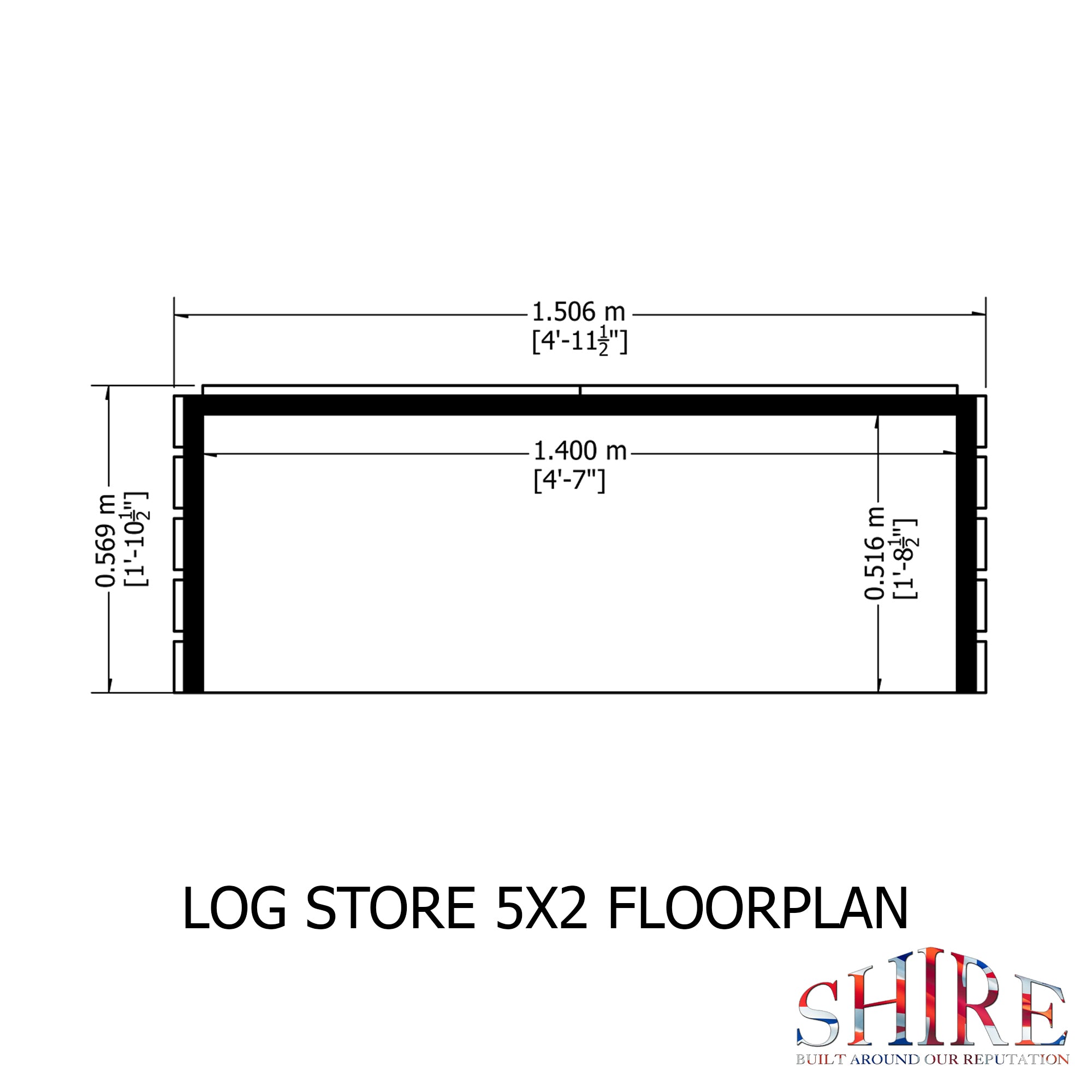 Shire Small Log Store