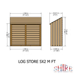 Shire Small Log Store