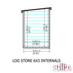 Shire Large Heavy Duty Log Store