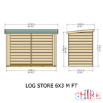 Shire Large Heavy Duty Log Store