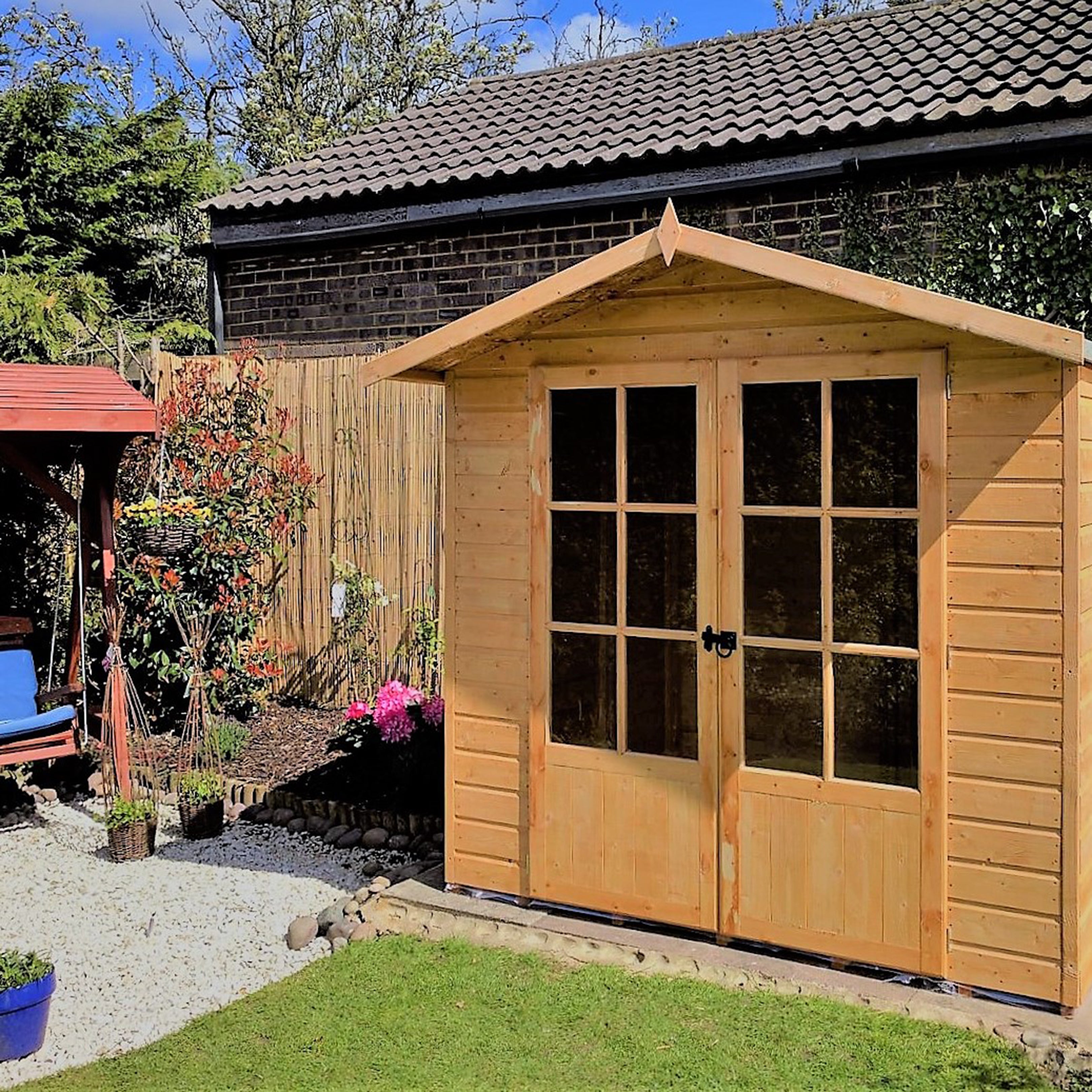 Shire Lumley Summerhouse 7x5 - Garden Life Stores. 