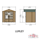 Shire Lumley Summerhouse 7x5