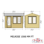 Shire Melrose Garden Home Office 10x8