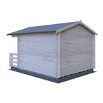 Shire Maulden With Verandah 19mm Log Cabin 10x10