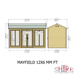 Shire Mayfield Summerhouse 12x6