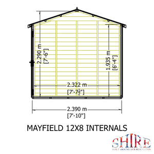Shire Mayfield Summerhouse 12x8