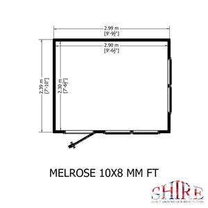 Shire Melrose Garden Home Office 10x8