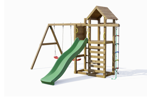 Shire Mixter Kids Wooden Multi Play Set Equipment