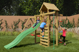 Shire Mixter Kids Wooden Multi Play Set Equipment