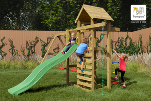 Shire Mixter Kids Wooden Multi Play Set Equipment