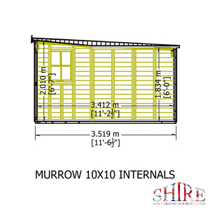 Shire Corner Shed Premium 10x10