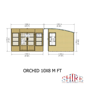 Shire Orchid Summerhouse 10x8