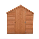 Shire Overlap Dipped Apex Wooden Garden Shed 8x6