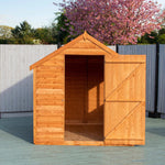 Shire Overlap Dipped Apex Wooden Garden Shed with Window 8x6