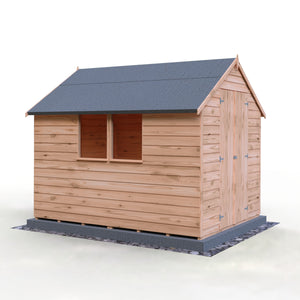 Shire Garden Value Overlap 8 x 6 Double Door Shed with or wihout Window - Garden Life Stores